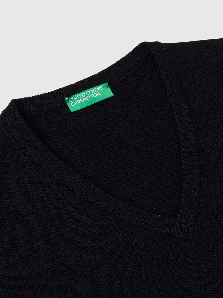 V NECK SWEATER L/S Homme image number 6
